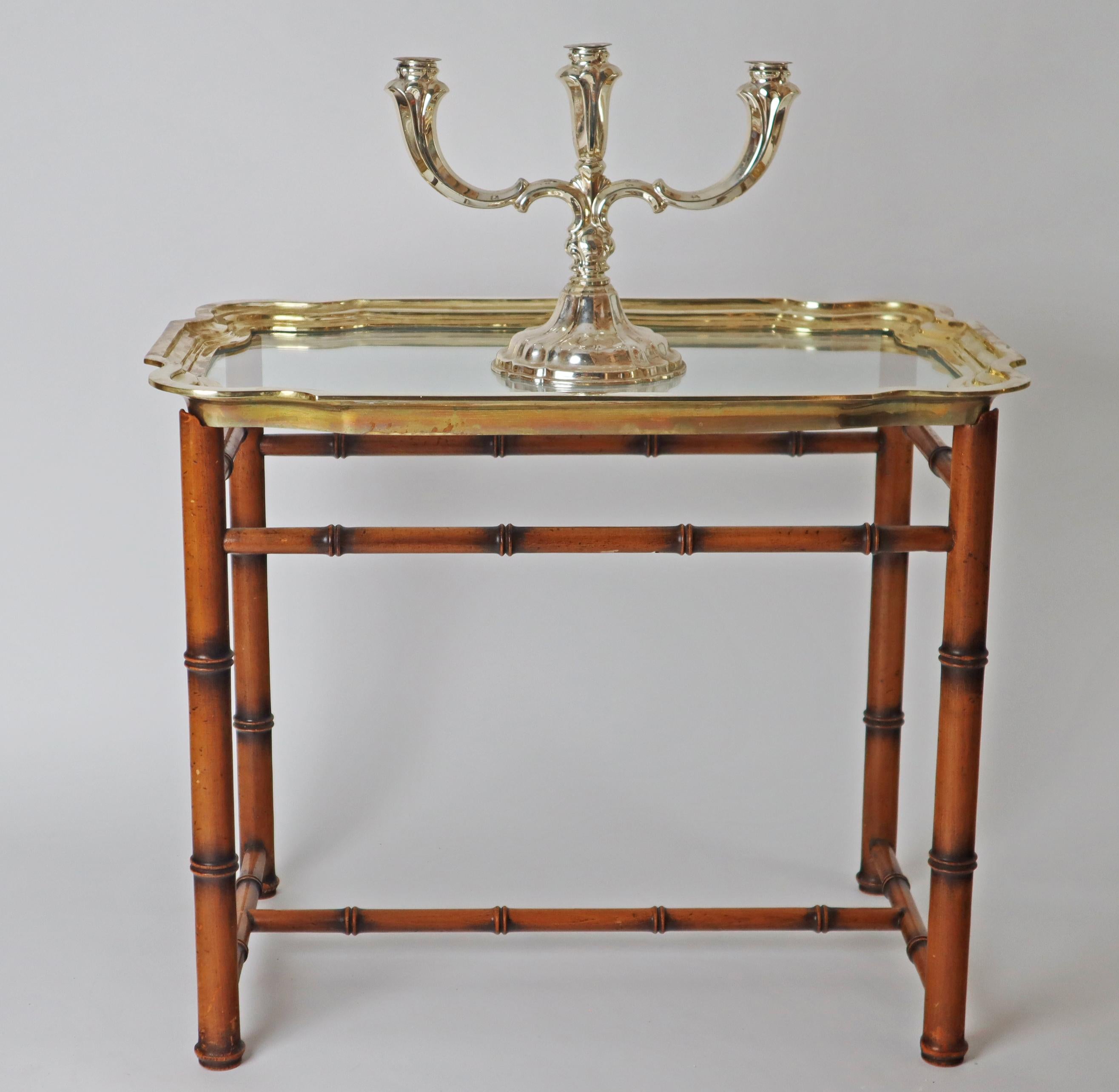 Table à plateau de luxe Hollywood Regency, France, années 1960 en vente 2