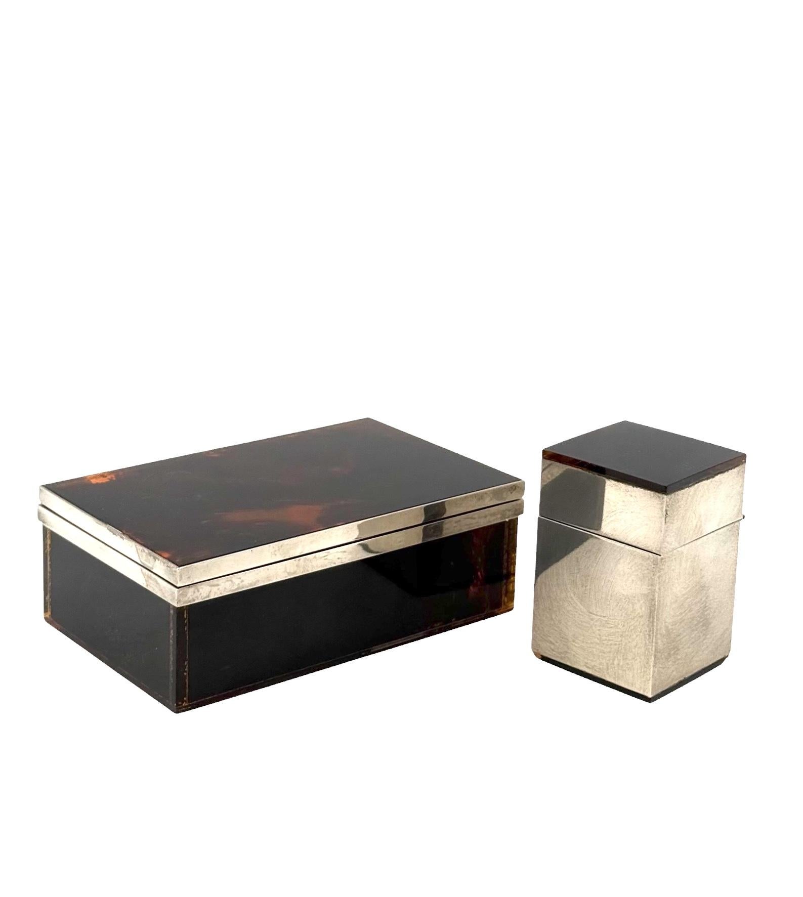 Late 20th Century Set à fumer de luxe Hollywood regency, Italie 1970 en vente
