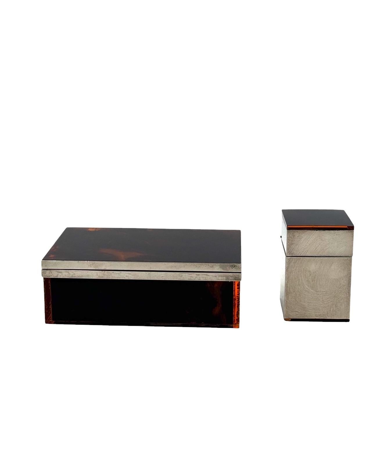 Laiton Set à fumer de luxe Hollywood regency, Italie 1970 en vente
