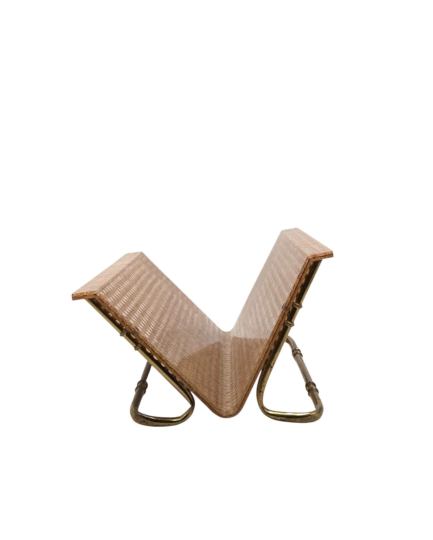 Porte-revues Hollywood regency, Italie 1970 en vente 3