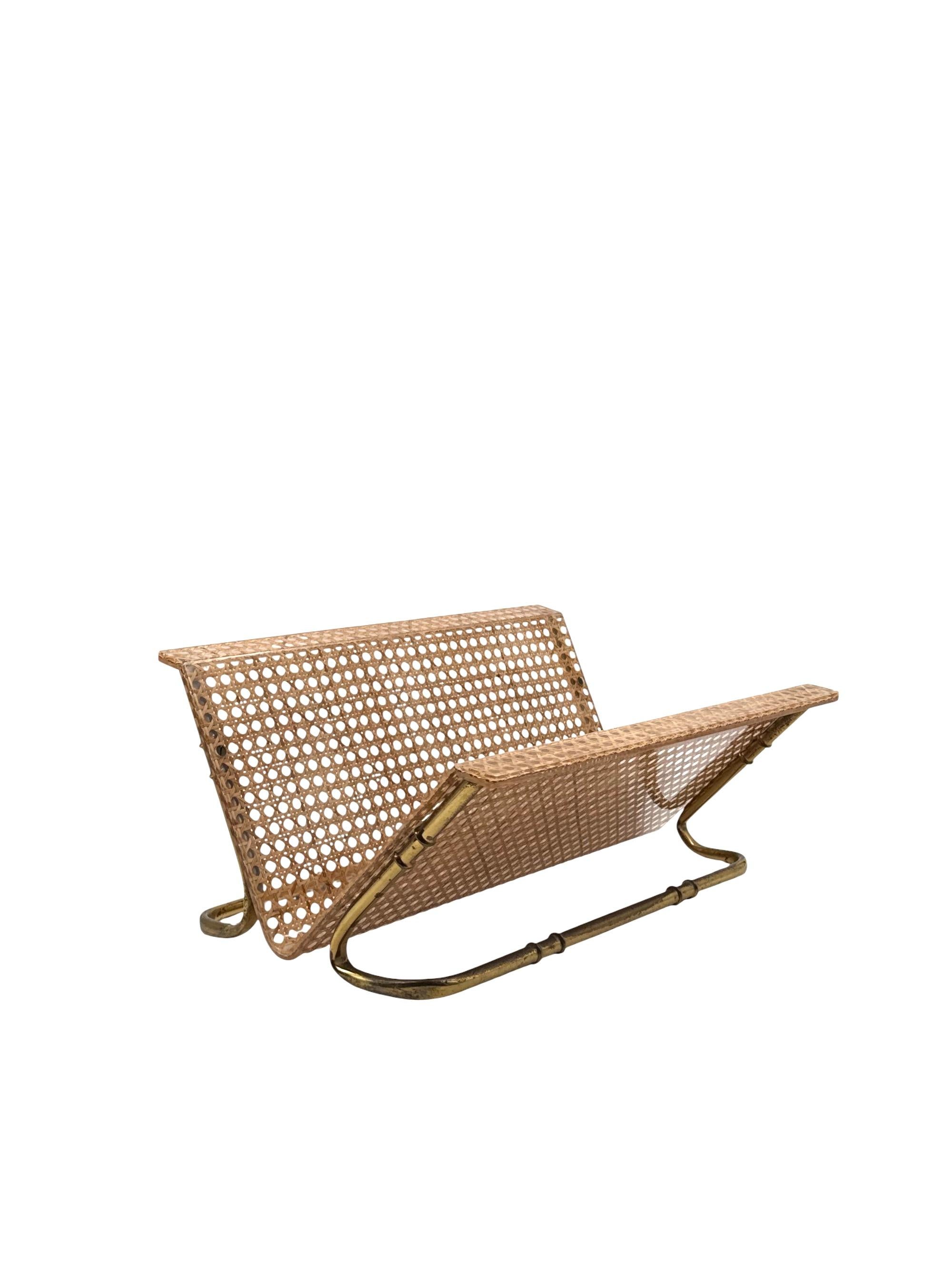 Porte-revues Hollywood regency, Italie 1970 Excellent état - En vente à Firenze, IT