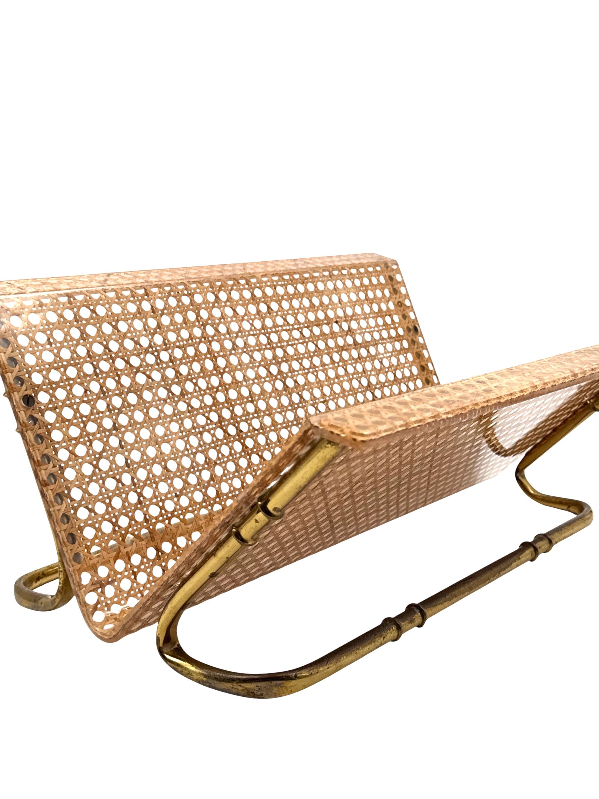 Fin du 20e siècle Porte-revues Hollywood regency, Italie 1970 en vente