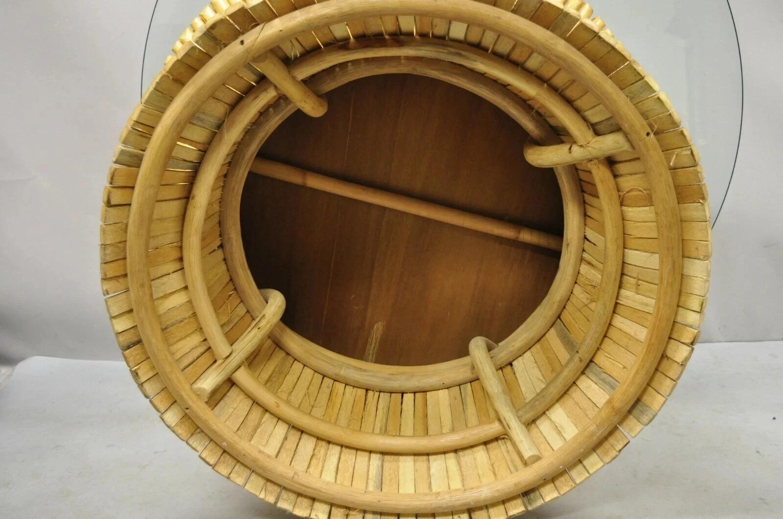 Hollywood Regency McGuire Style Sheaf of Wheat Bamboo 48