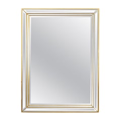 Hollywood Regency Metal Mirror by Deknudt, Belgium 20th Century