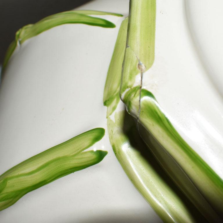 green bamboo lamp