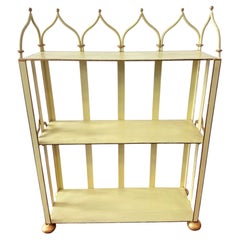 Hollywood Regency, Mid Century Style Tole Étagère, Brugar Design New York