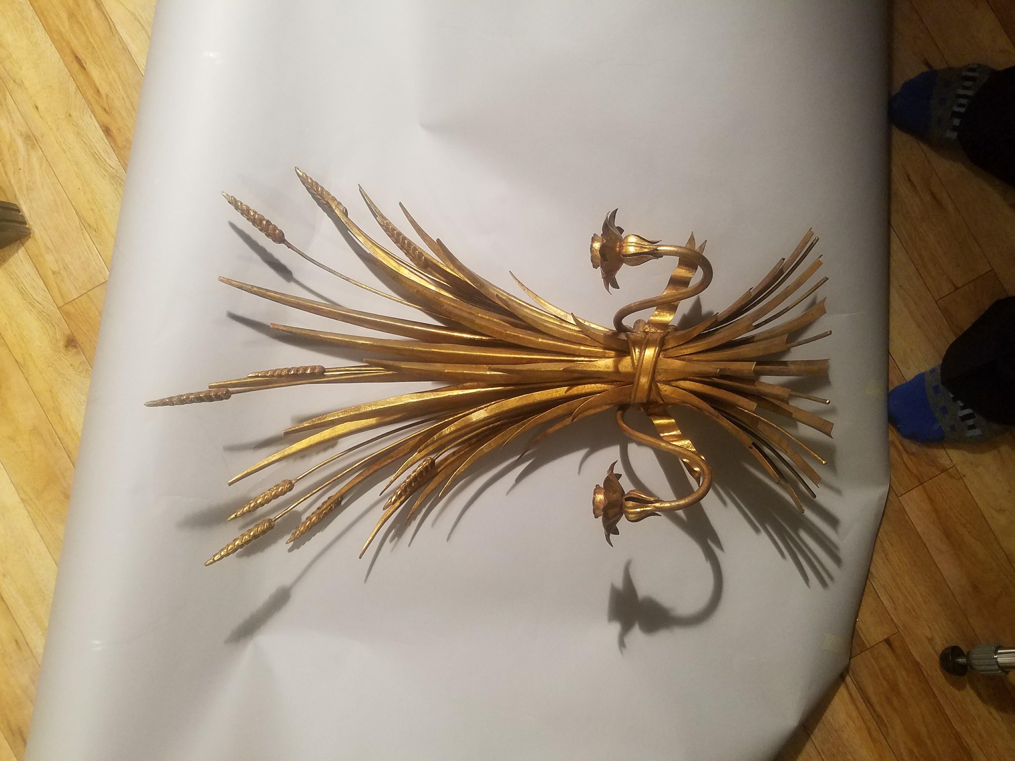 wheat sconce