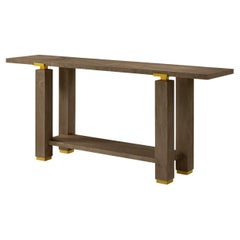 Hollywood Regency Minimalist Console