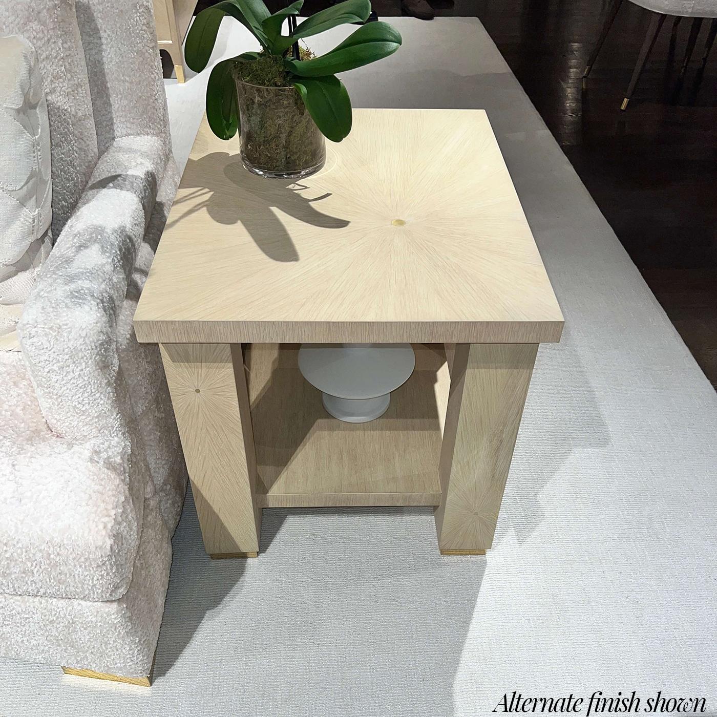 XXIe siècle et contemporain Table d'appoint minimaliste Hollywood Regency en vente
