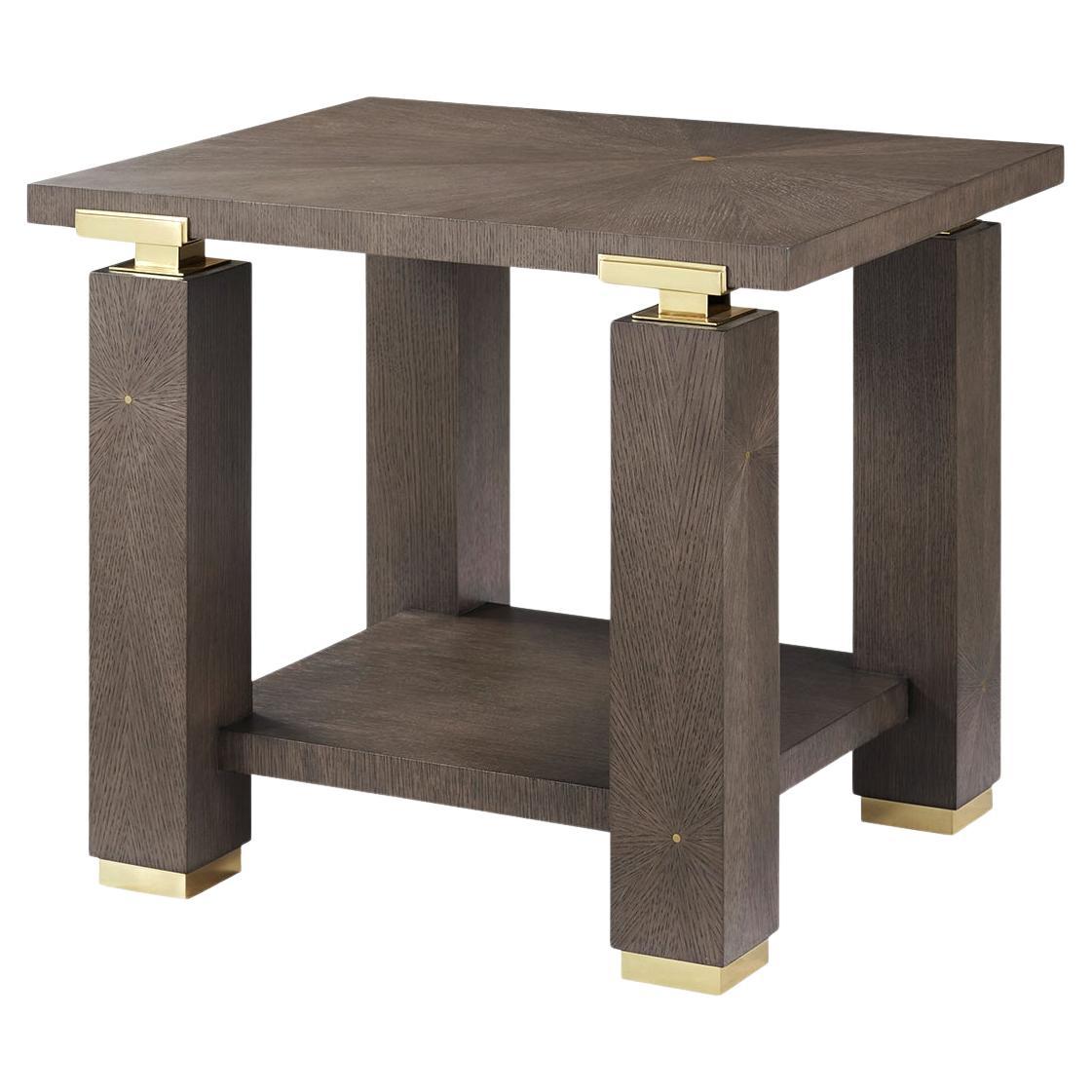 Hollywood Regency Minimalistischer Beistelltisch
