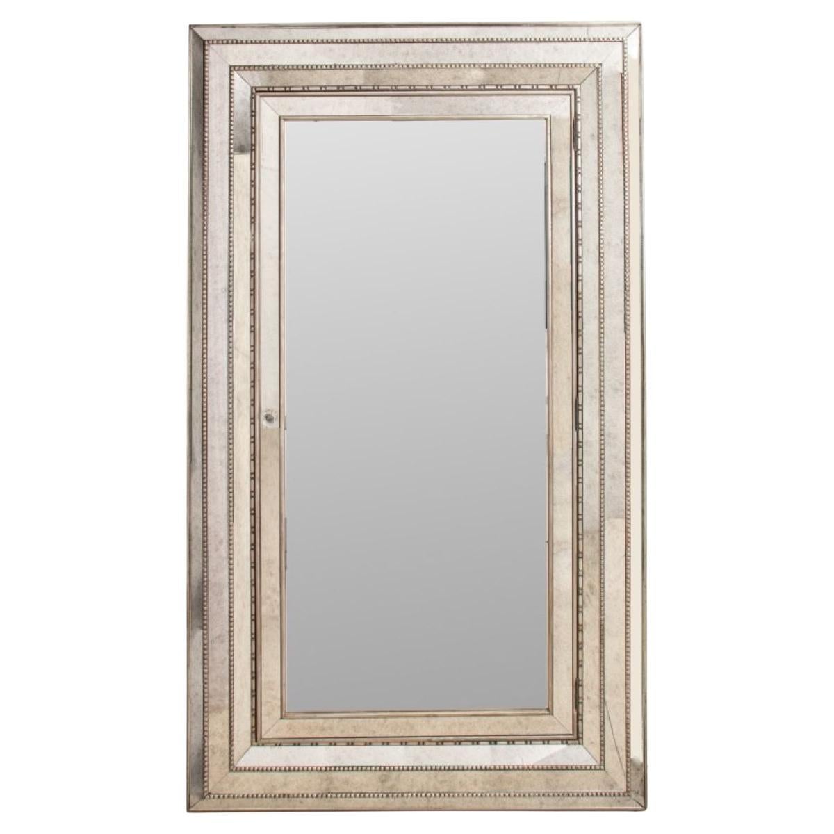 Hollywood Regency Mirror Form Jewelry Cabinet