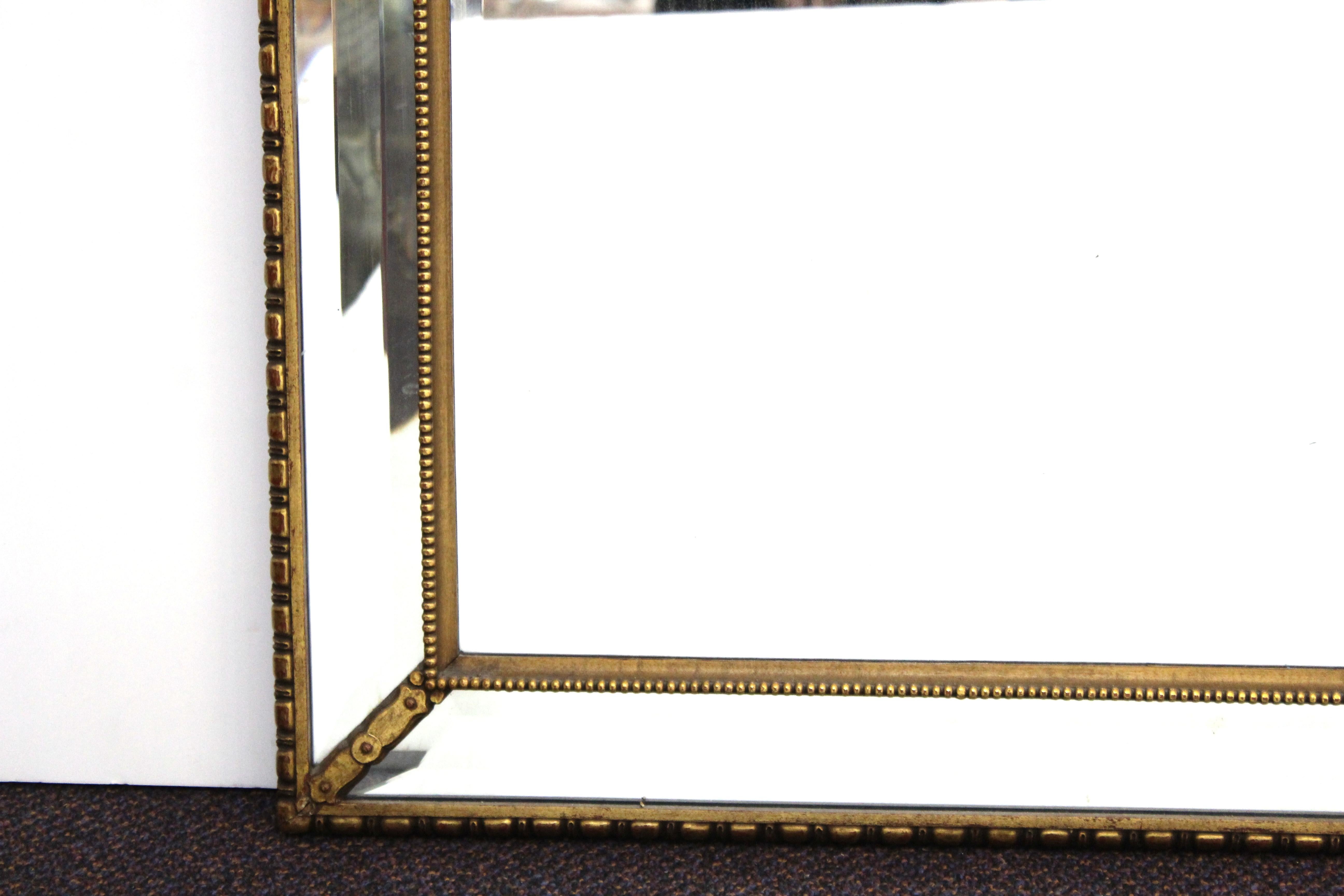 Hollywood Regency Mirror with Giltwood Frame 1