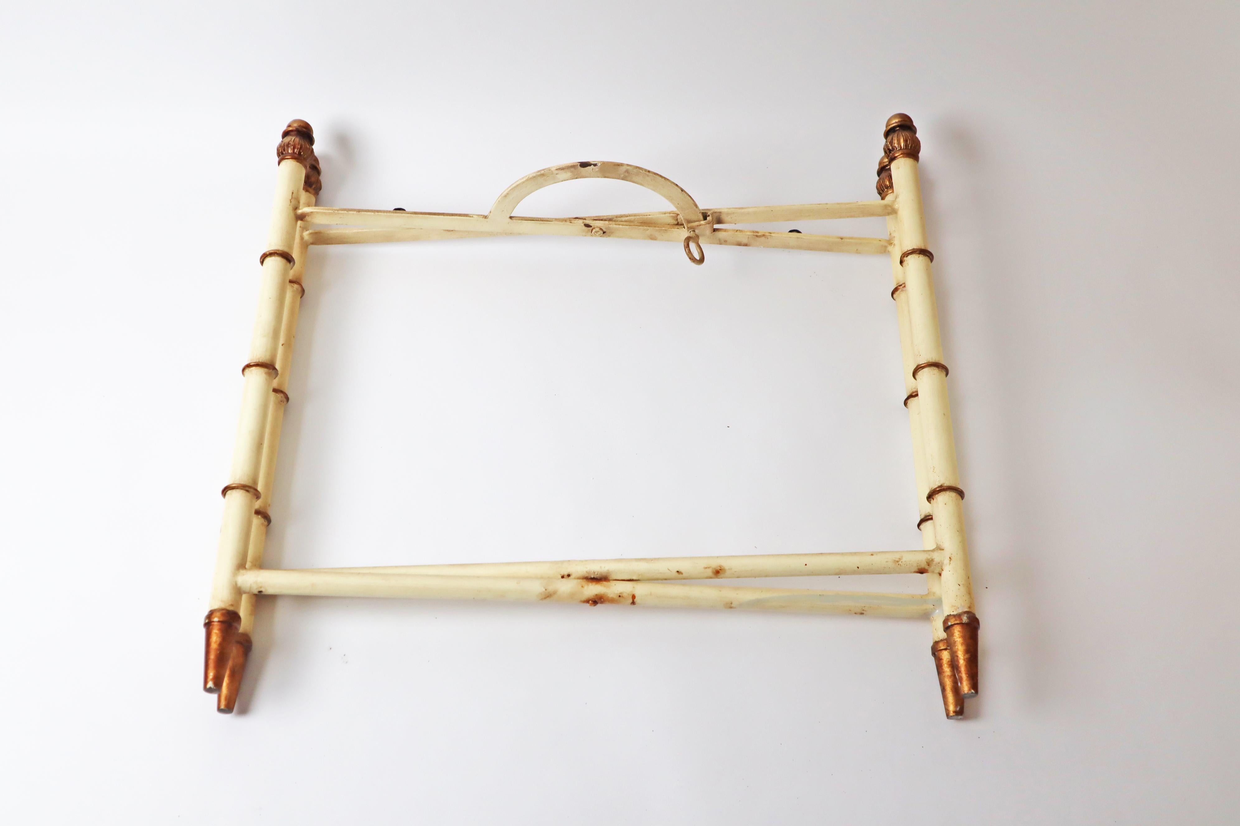 Hollywood Regency Monkey Tray Table With Foldable Stands, 1960s taly For Sale 10