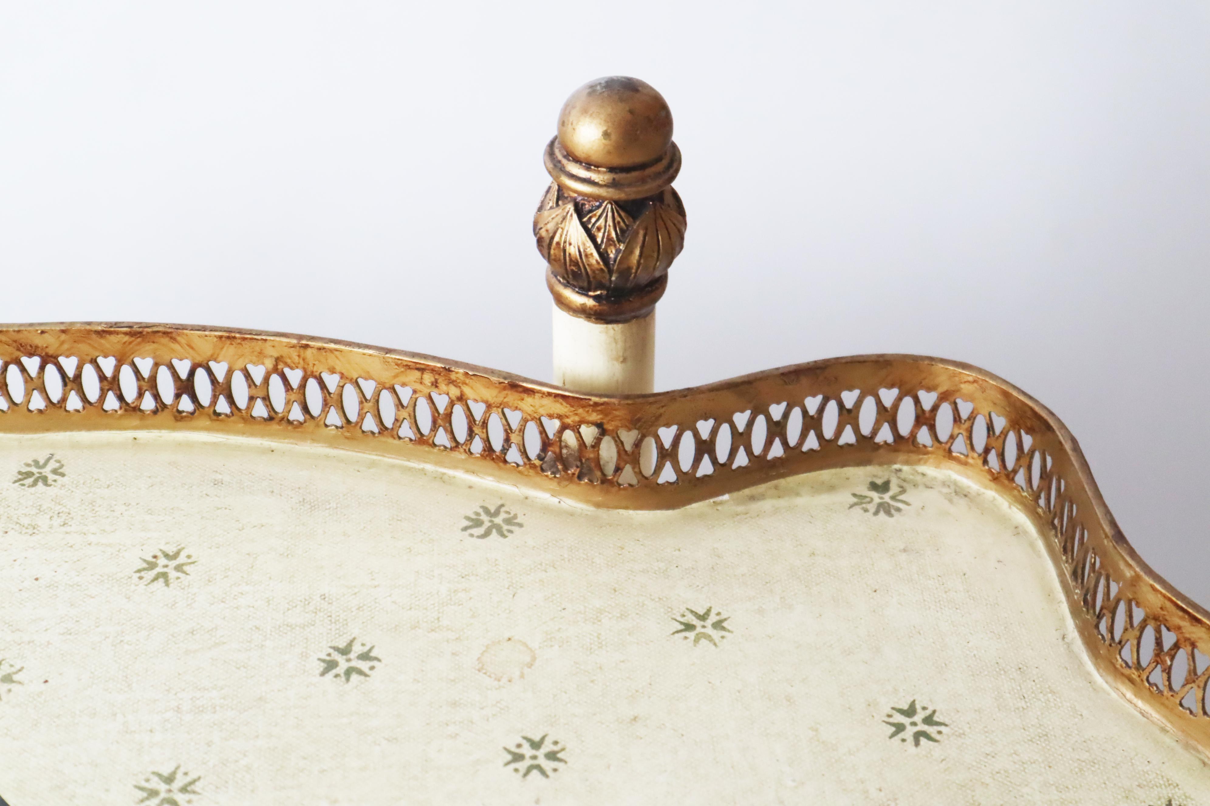 Hollywood Regency Monkey Tray Table With Foldable Stands, 1960s taly For Sale 2