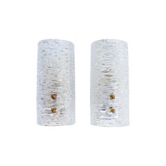 Hollywood Regency Murano glass wall lights by JT Kalmar, Austria, 1950s