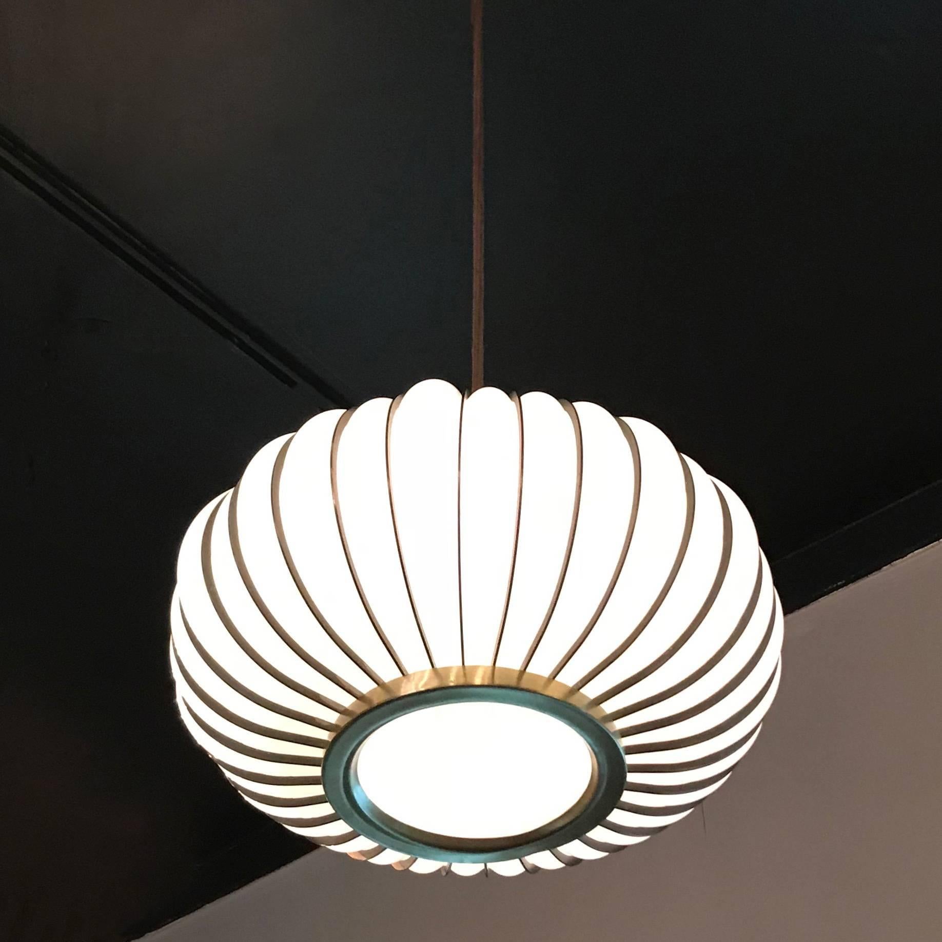 hollywood regency pendant light