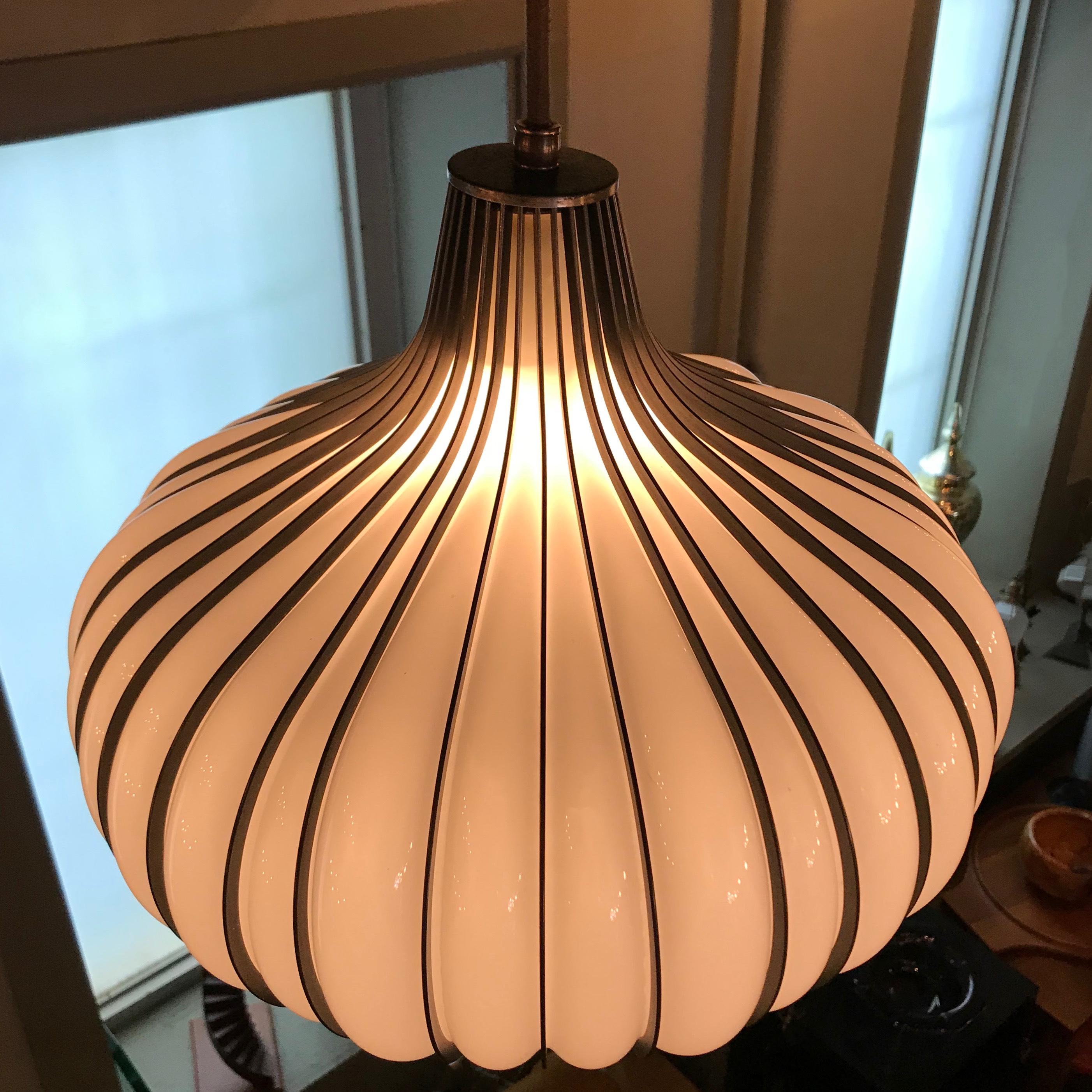 onion pendant light