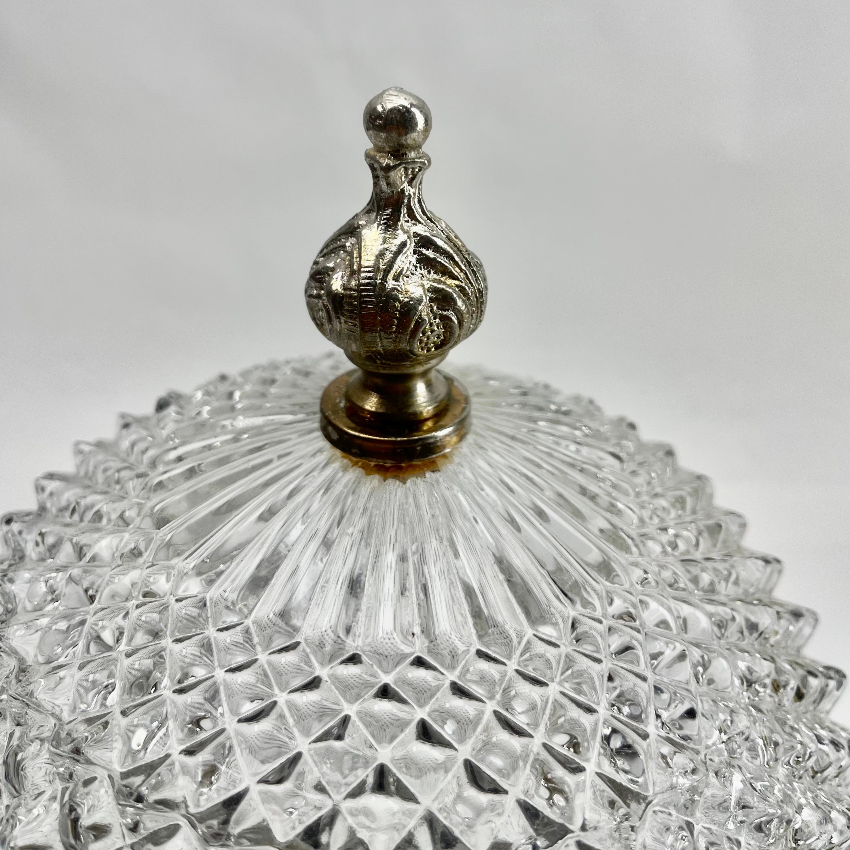 Belga Scailmont Coppia di lampade da soffitto,  Paralume in vetro del Belgio, anni '50 in vendita