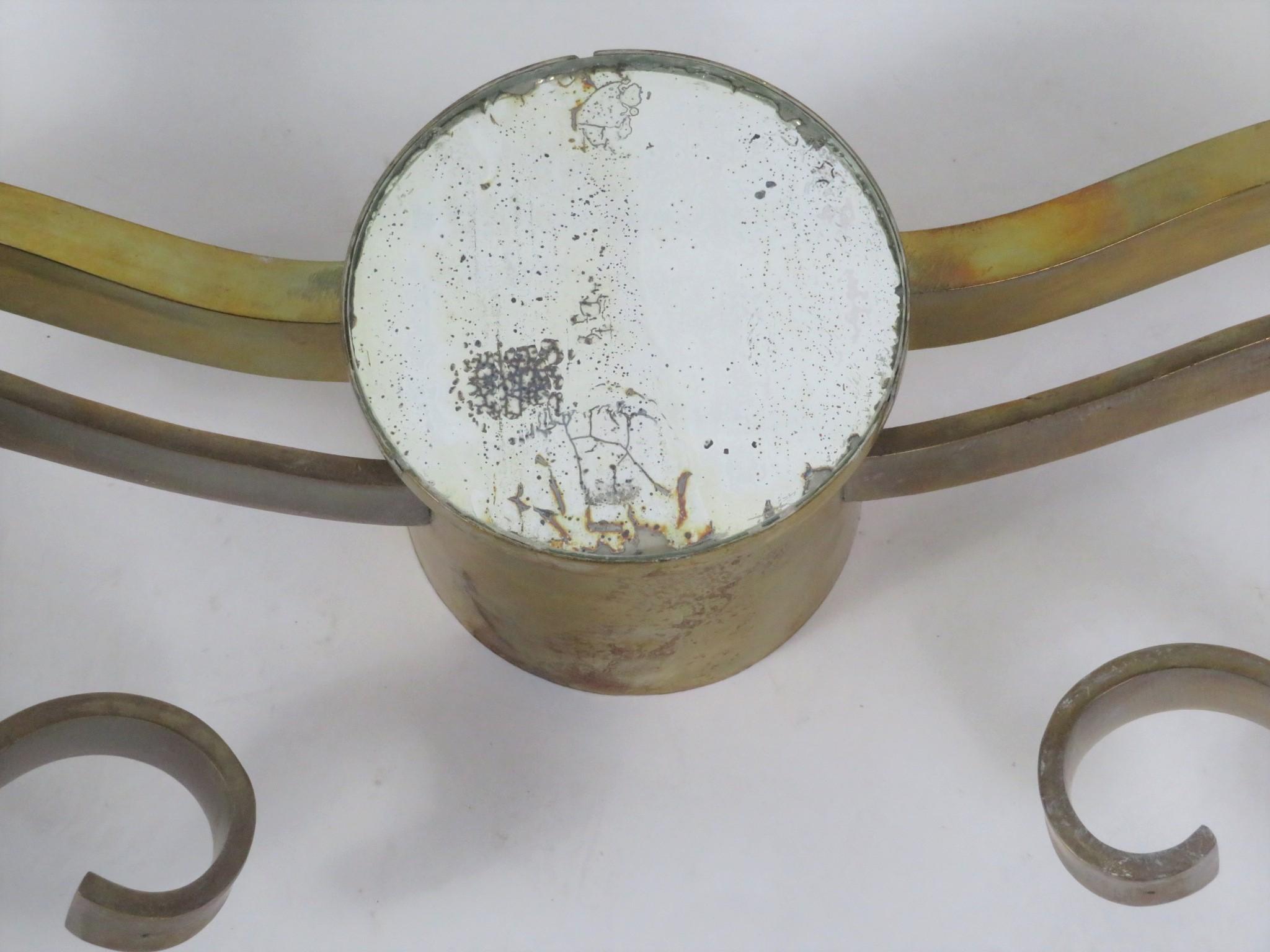 Hollywood Regency Coppia di lampade Art Deco francesi a 2 luci in bronzo 1930. in vendita 5