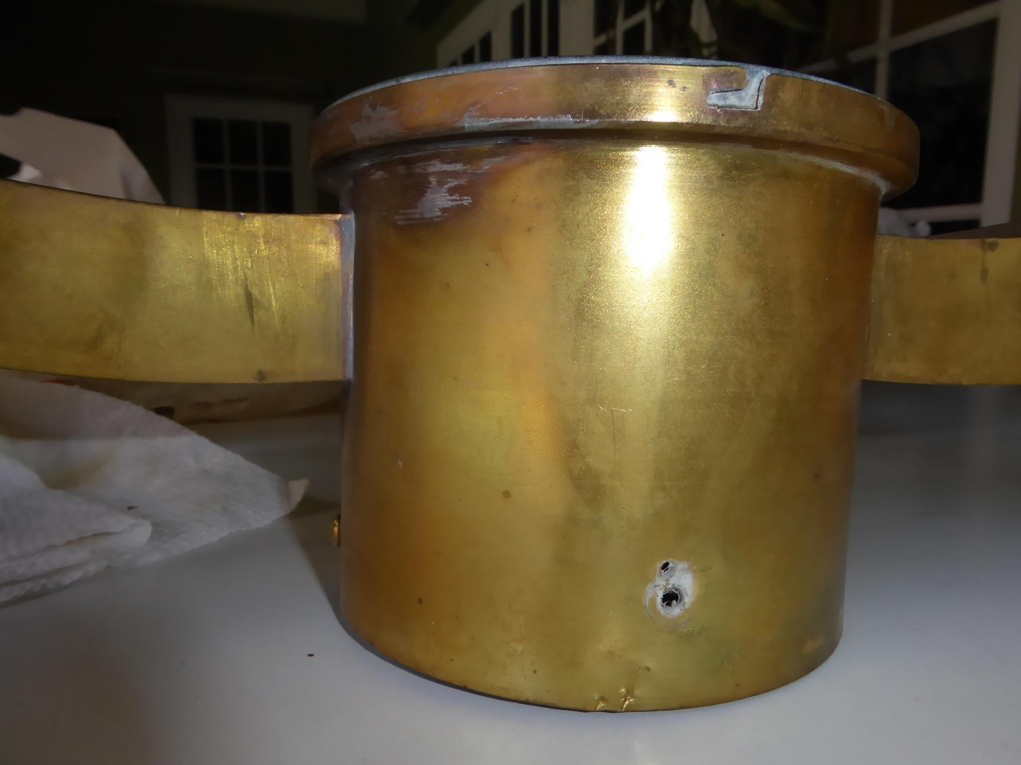 Hollywood Regency Coppia di lampade Art Deco francesi a 2 luci in bronzo 1930. in vendita 8