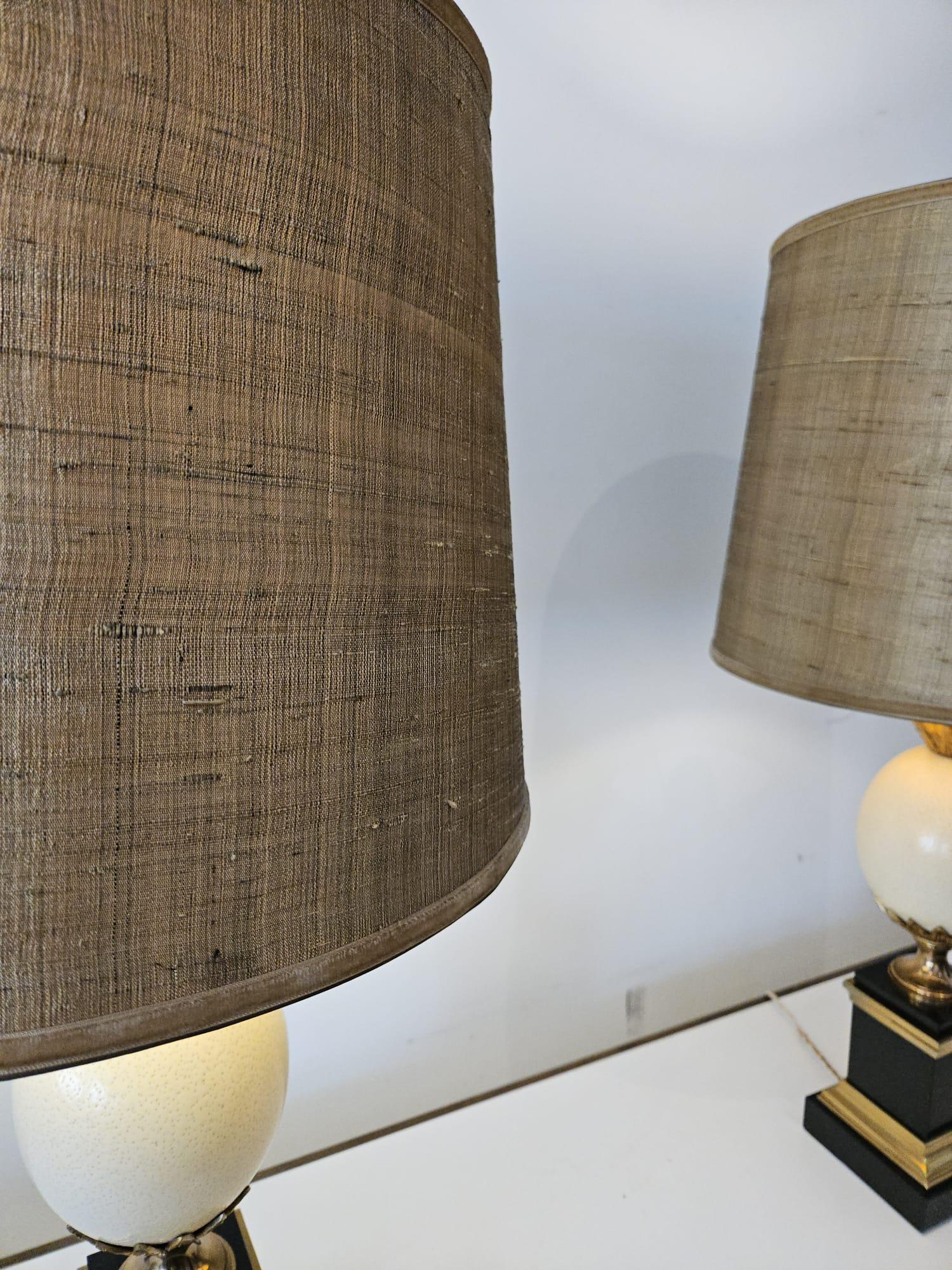 Fin du 20e siècle Paire de lampes de table Hollywood Regency en vente