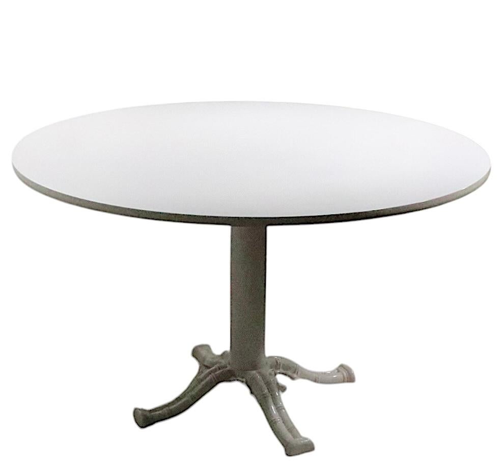 Table de salle à manger de style Hollywood Regency Palm Beach Modern Dinette de Kessler Bon état - En vente à New York, NY