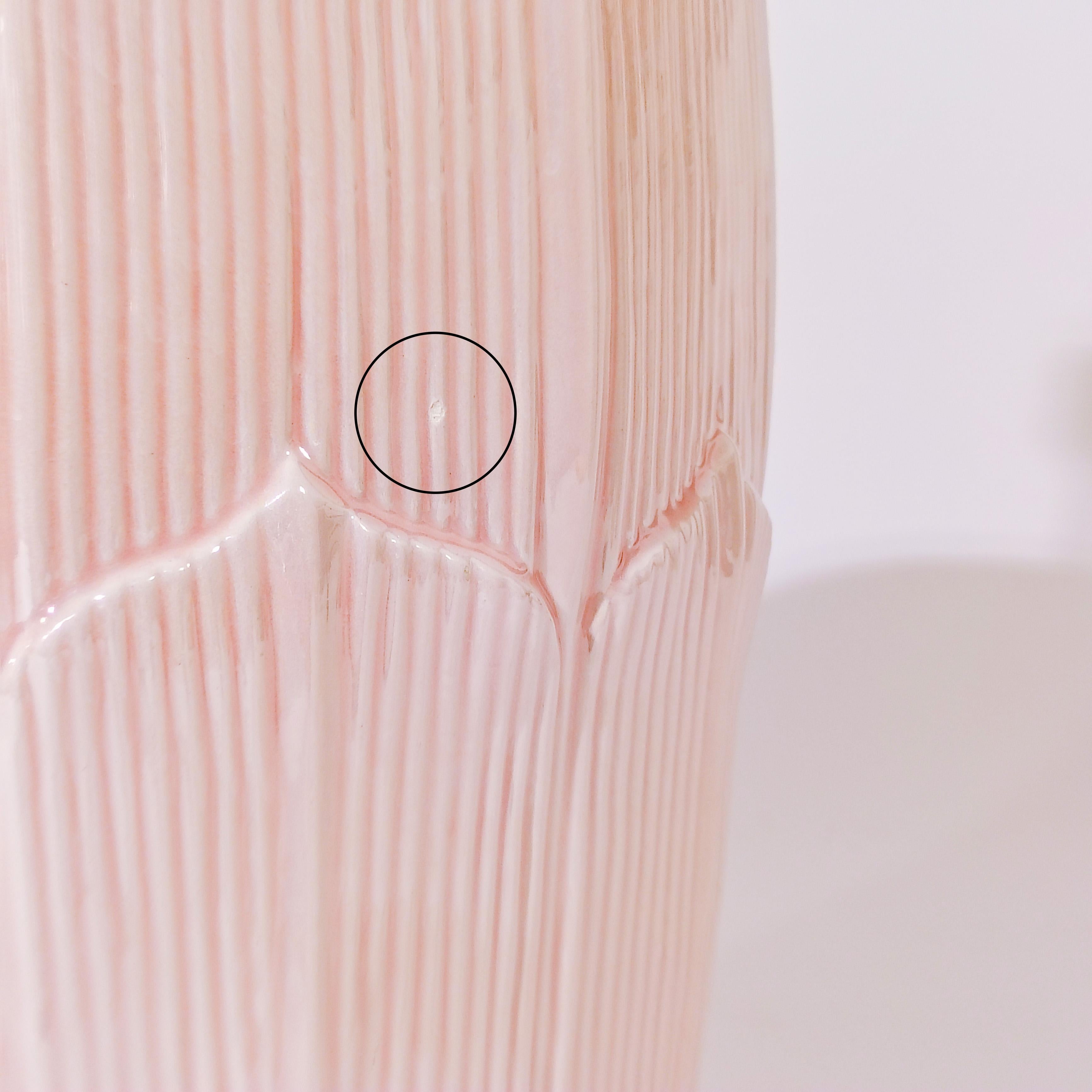 Hollywood Regency. Lampe de table en céramique avec feuilles de palmier par Bondia, Espagne, années 1960 en vente 7