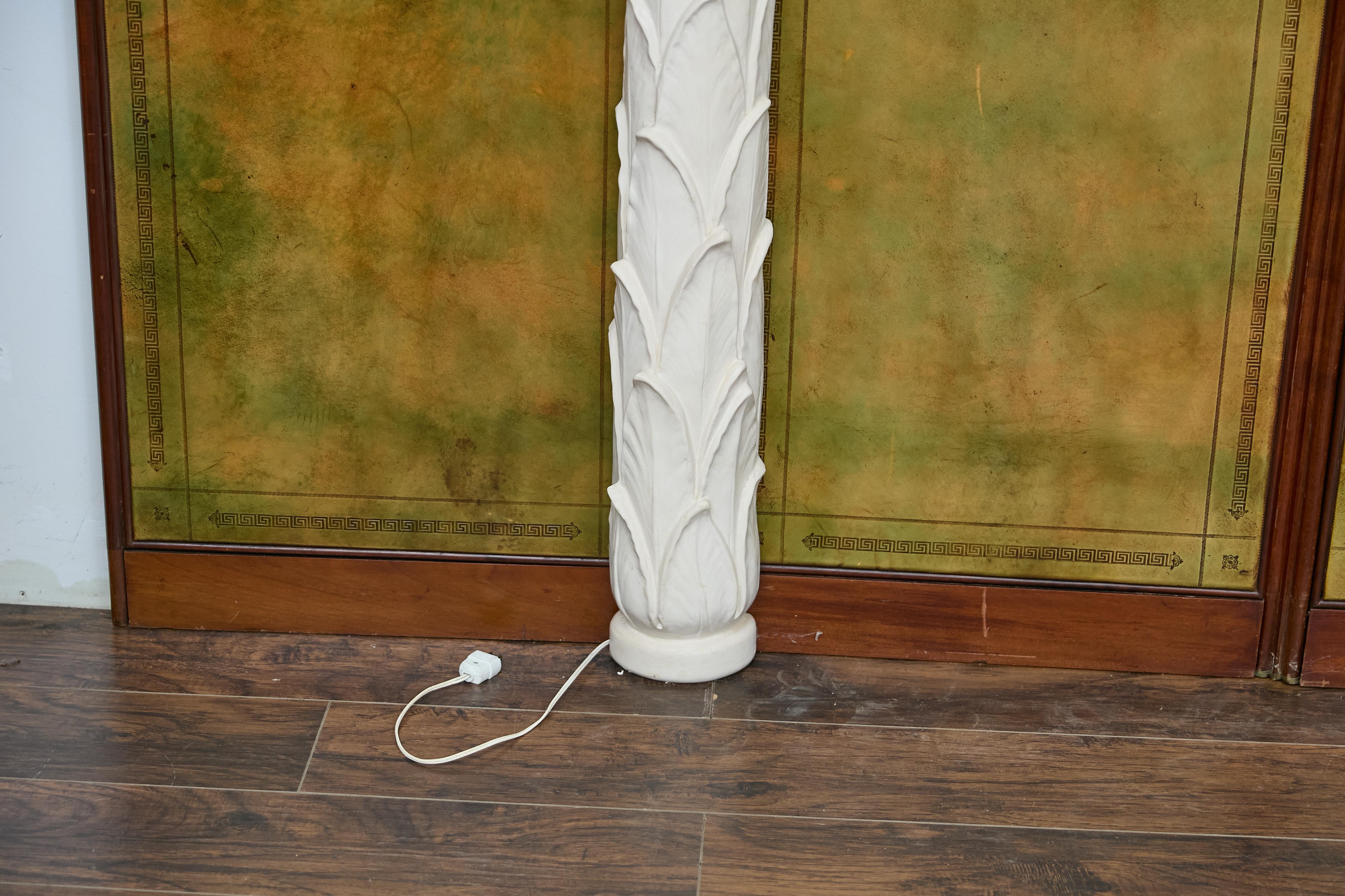 Antorchas de Pared con Palmera Hollywood Regency, Inspiradas en Dorothy Draper, US Wired en venta 2