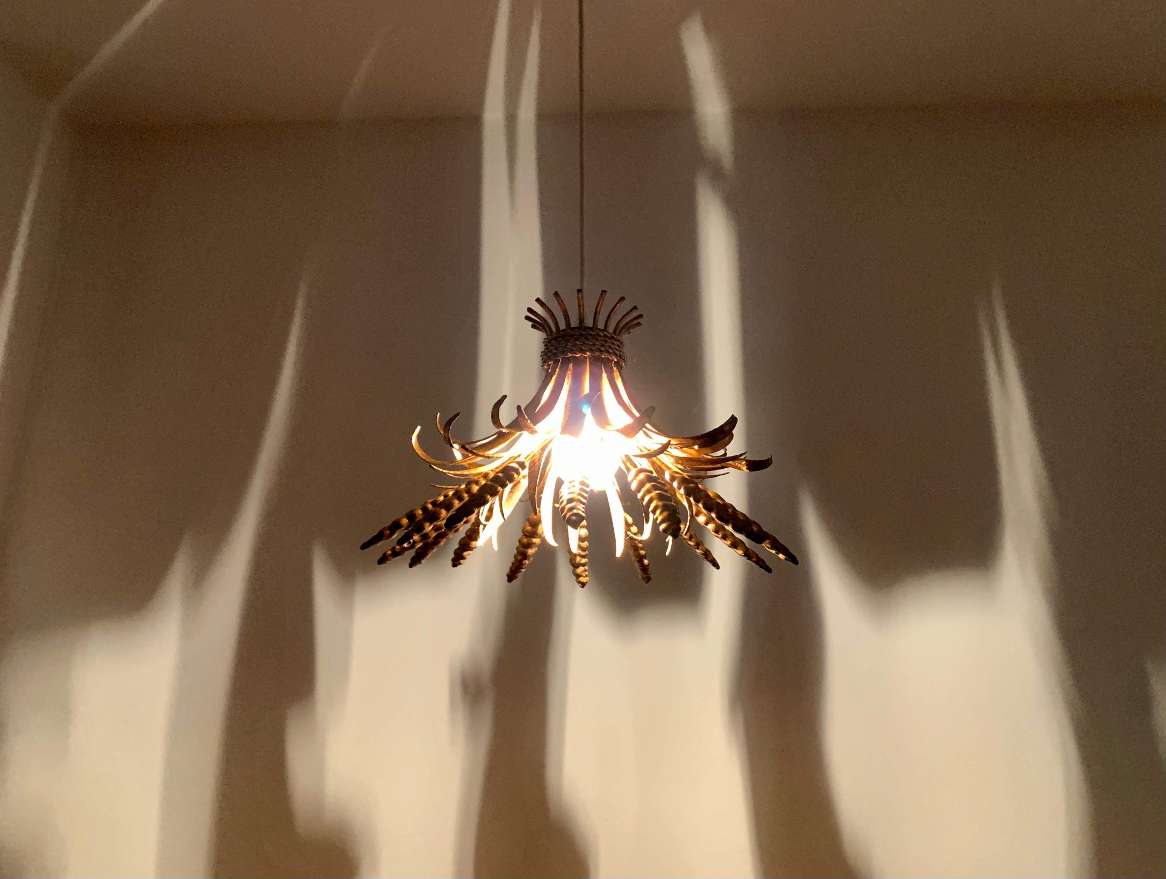 Hollywood Regency Pendant Lamp by Hans Kögl 5
