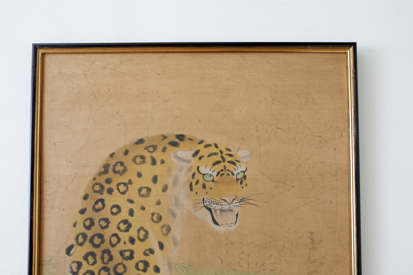 japanese leopard art
