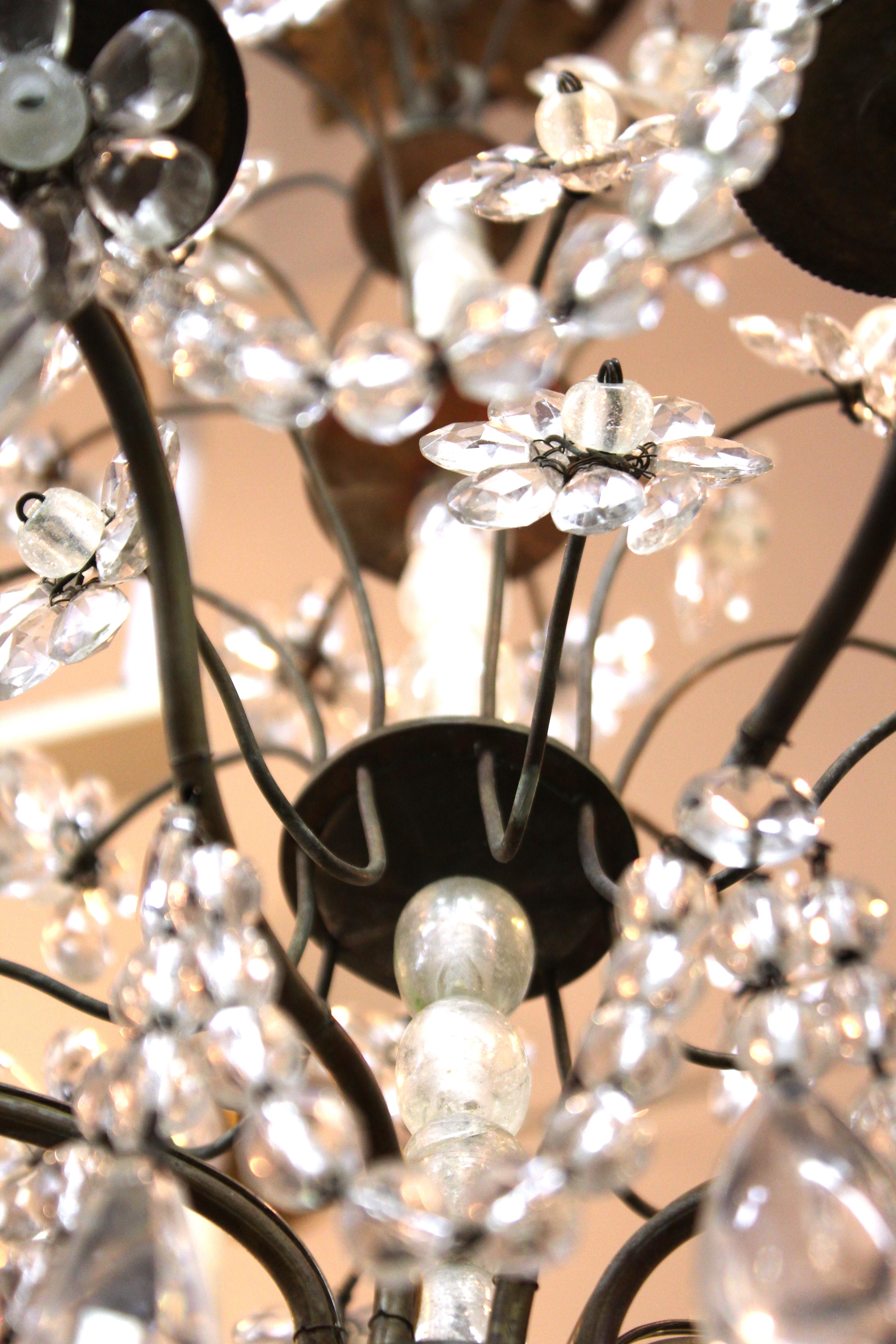 Hollywood Regency Princess Chandelier 3