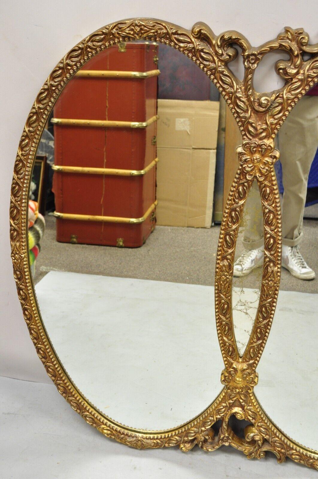 bassett triple oval mirror