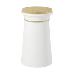 Hollywood Regency Runder Akzenttisch