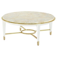 Hollywood Regency Runder Cocktailtisch
