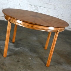 Hollywood Regency Round Extension Dining Table Thomasville Tamerlane Collection