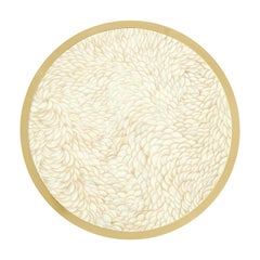 Hollywood Regency Round Side Table