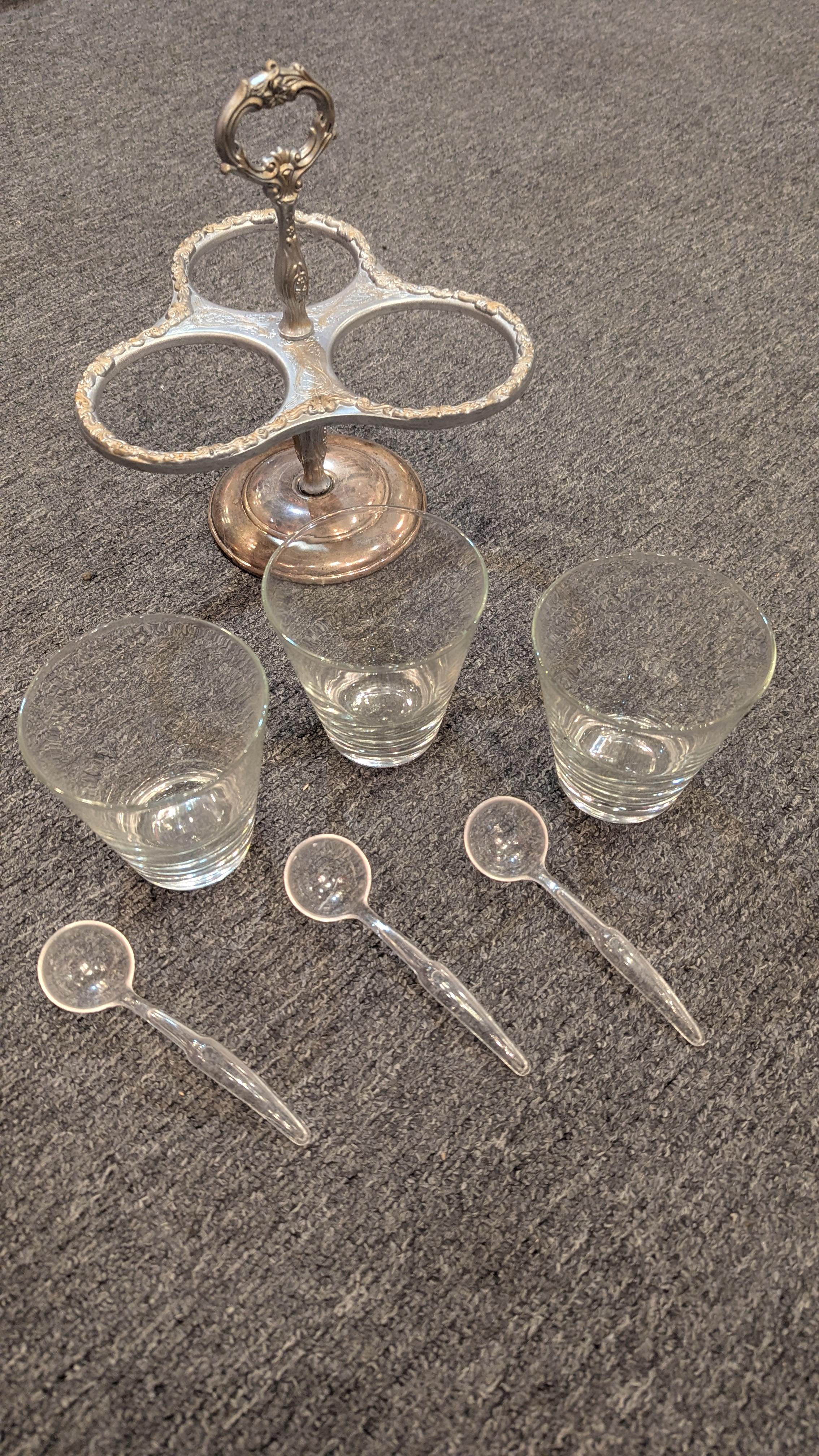 20th Century Hollywood Regency Sauce Server For Sale