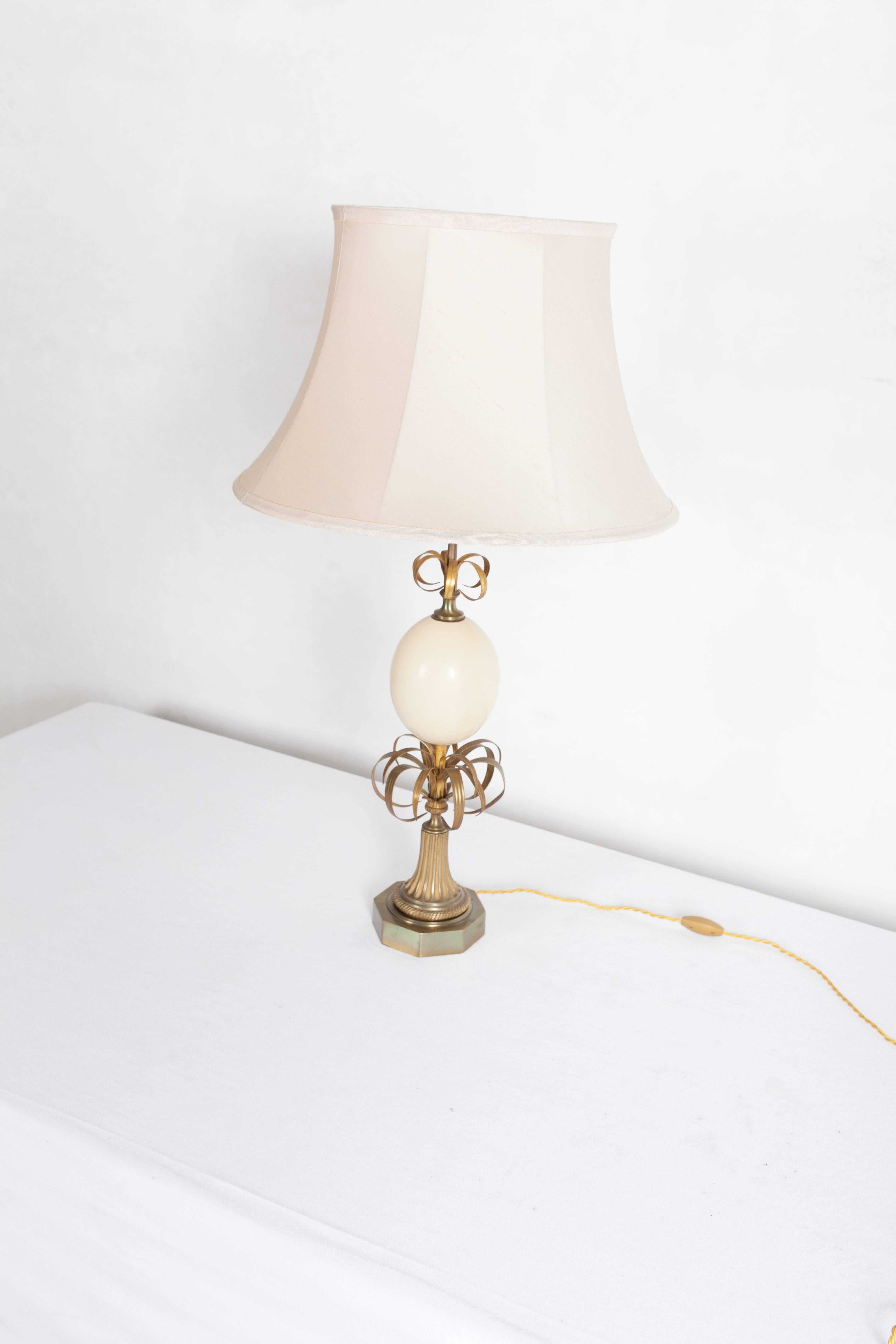 Hollywood Regency Sculptural Table Lamp by Maison Jansen, 1960s In Excellent Condition For Sale In Antwerp, BE