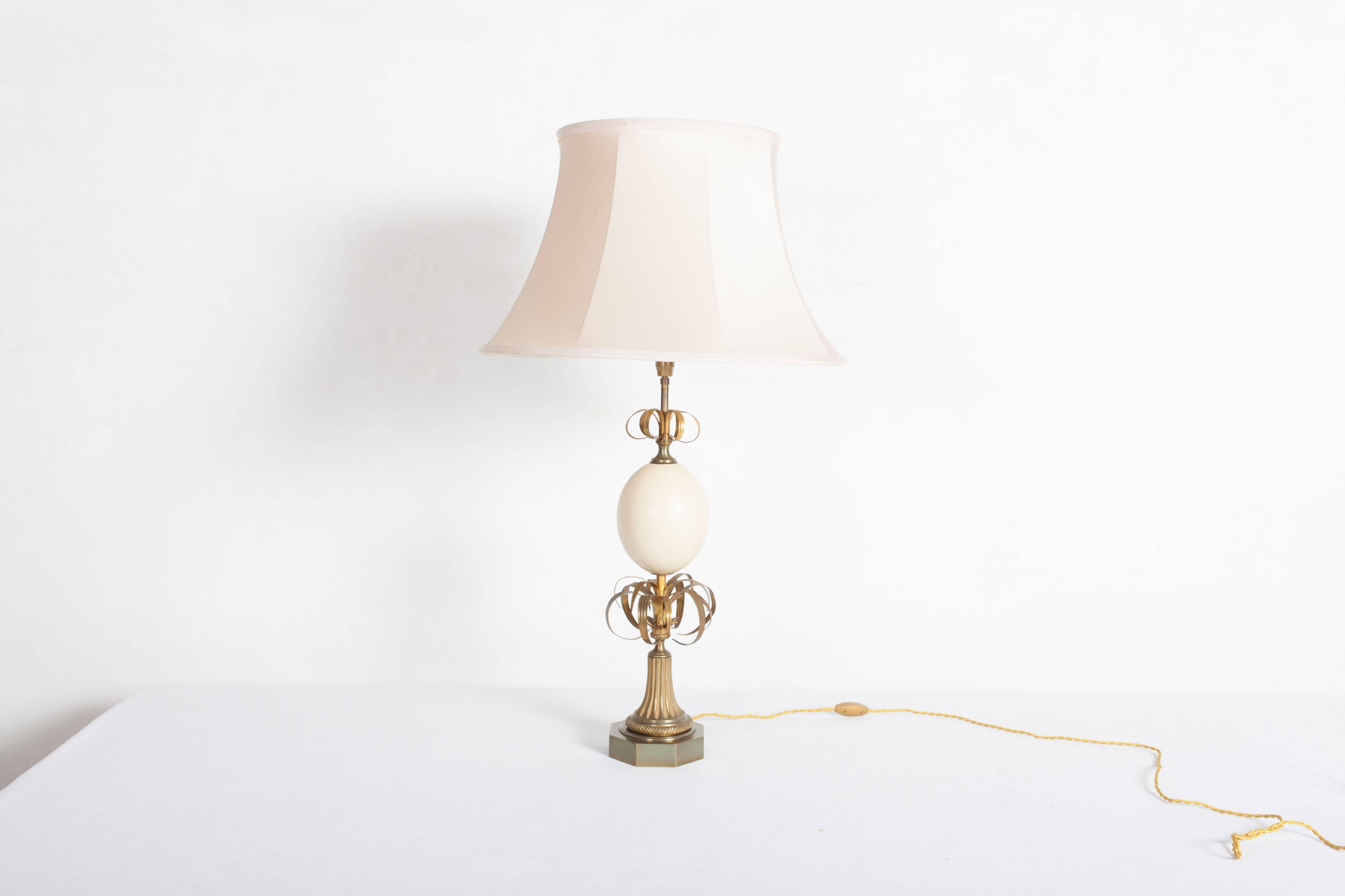 Hollywood Regency Sculptural Table Lamp by Maison Jansen, 1960s For Sale 1
