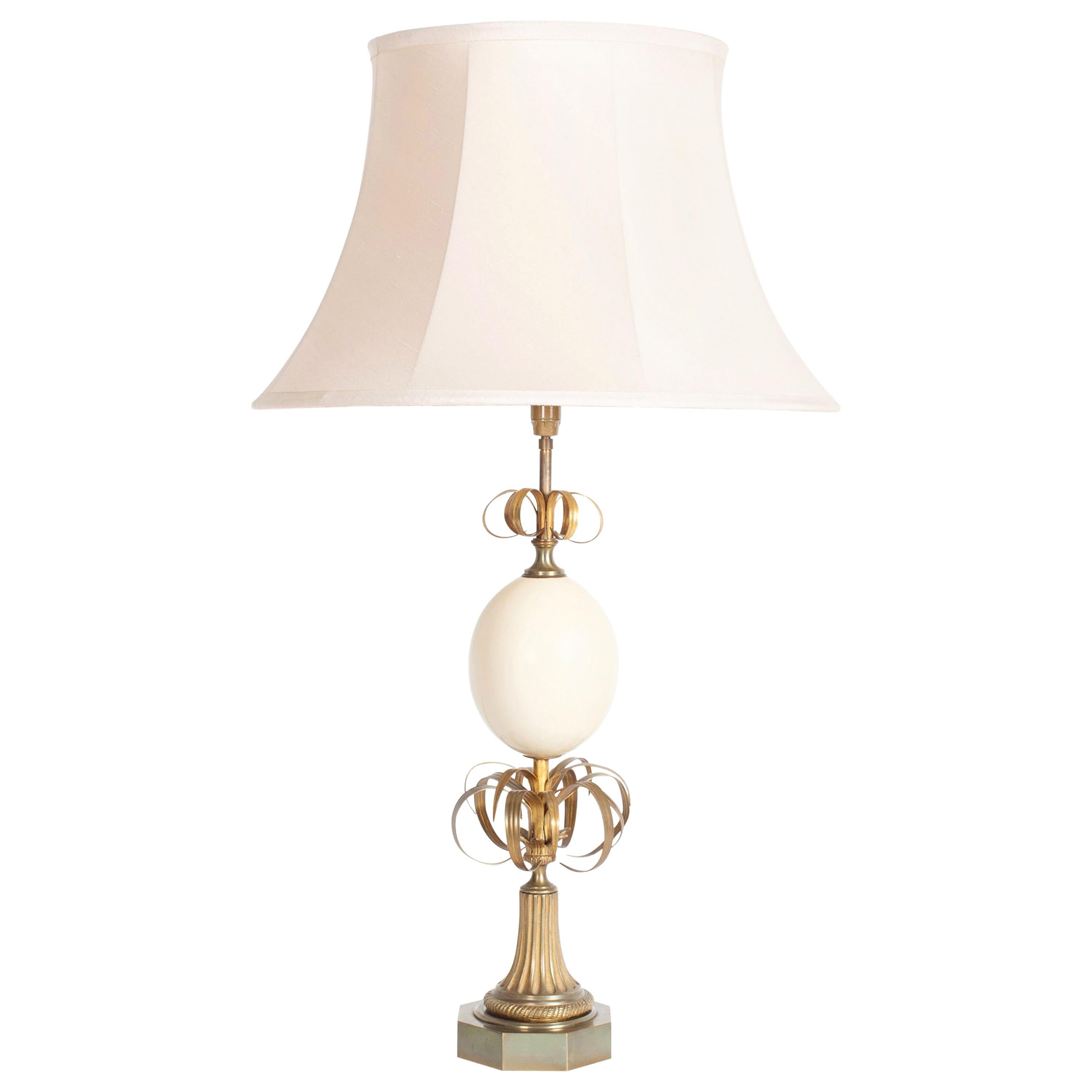 Lampe de table sculpturale Hollywood Regency par Maison Jansen, 1970