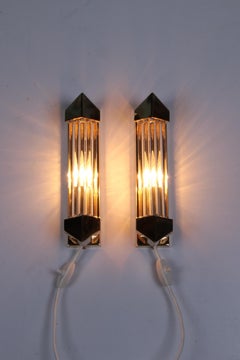 Hollywood Regency Set of German Wall Lamps from Bauhaus, 1970s
