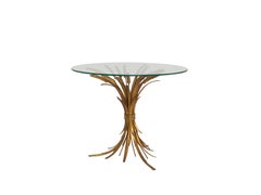Hollywood Regency 'Sheaf of Wheat' Side Table, 1950s