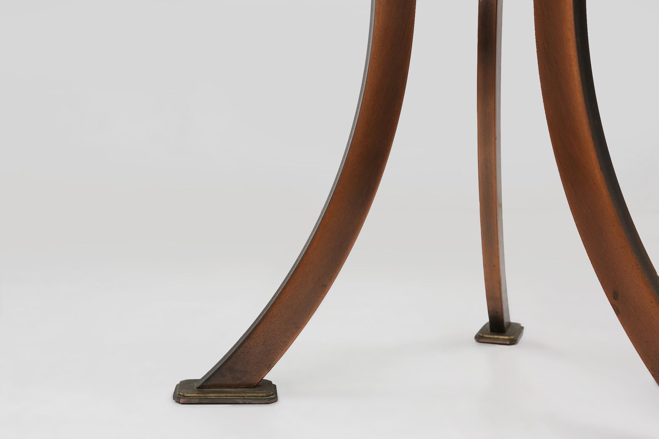 Table d'appoint Hollywood Regency de Belgo Chrom, Belgique, vers 1980 en vente 5