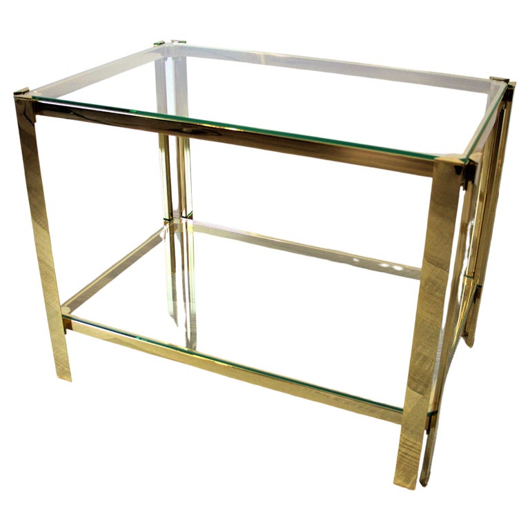 Hollywood Regency Side Table For Sale at 1stDibs