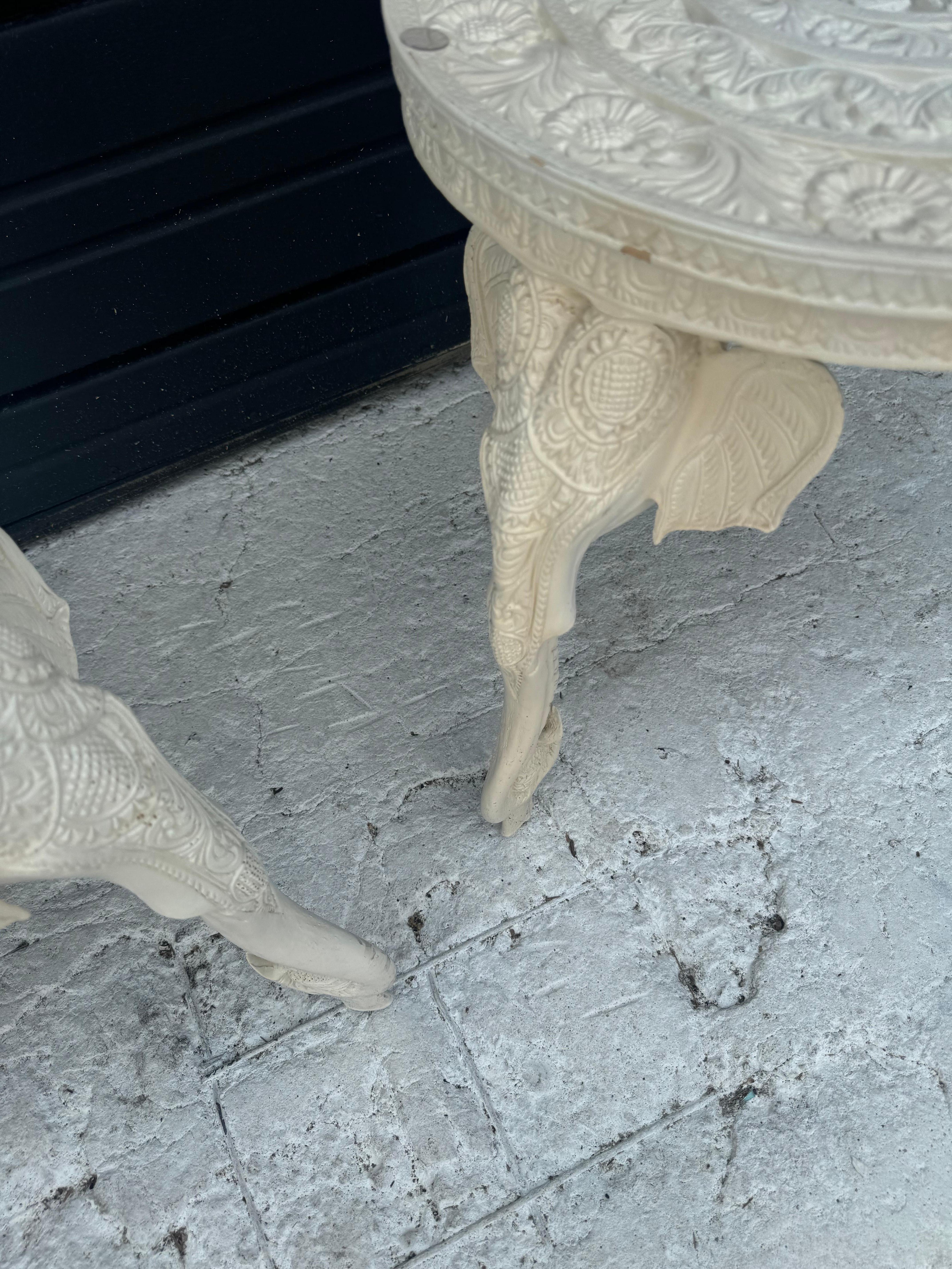 Hollywood Regency Side Tables In Good Condition For Sale In West Palm Beach, US