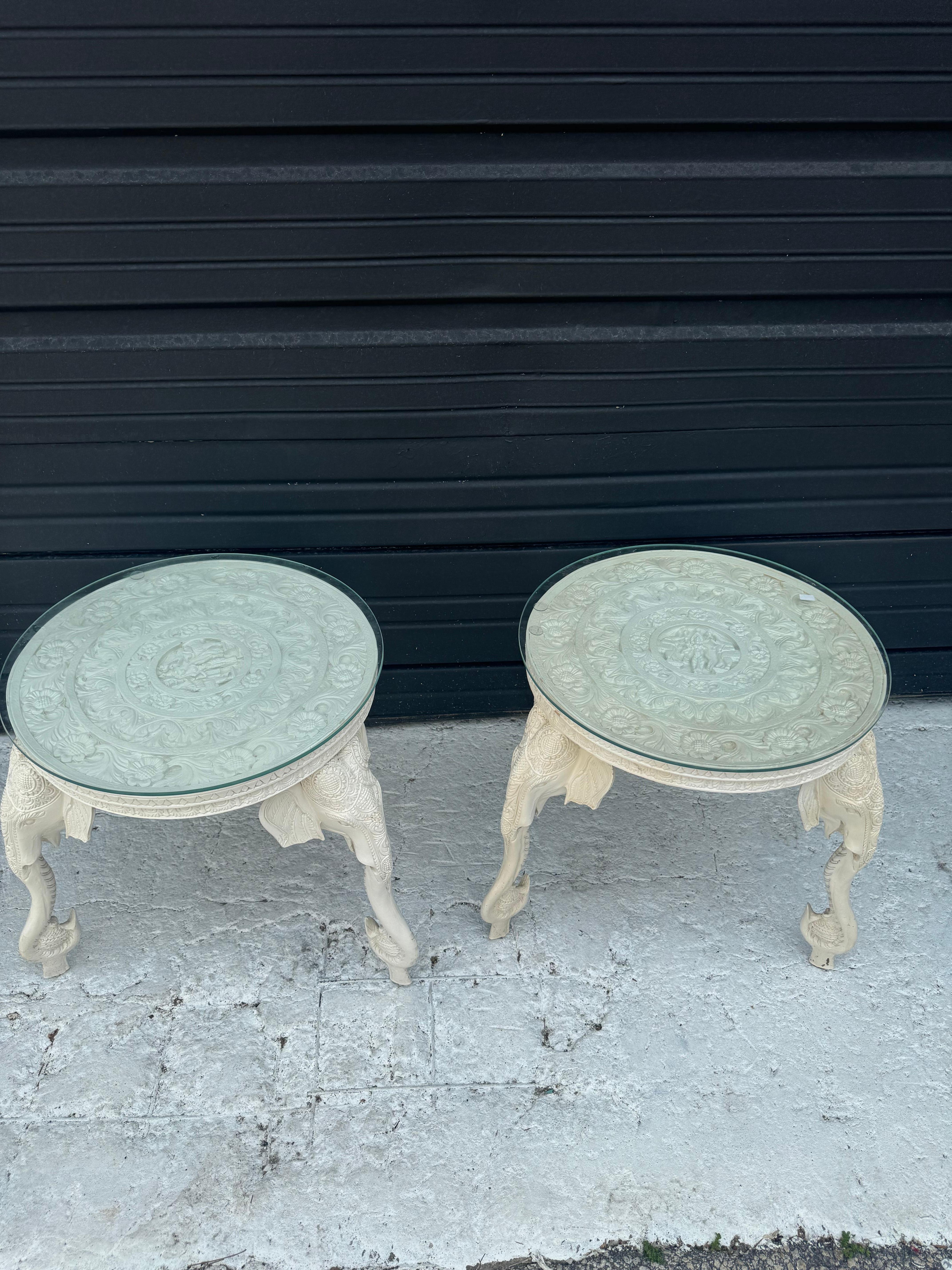 Hollywood Regency Side Tables For Sale 1