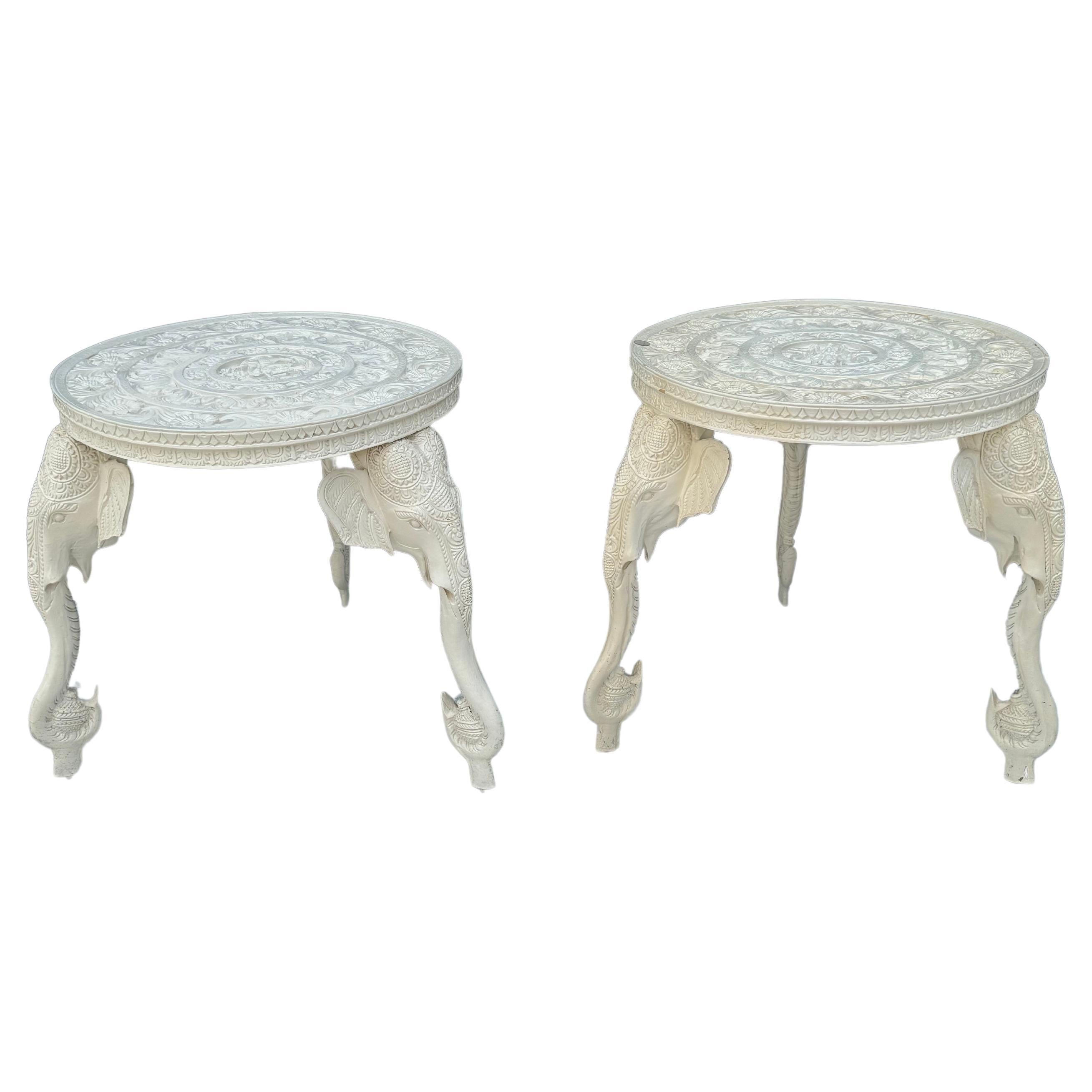 Hollywood Regency Side Tables