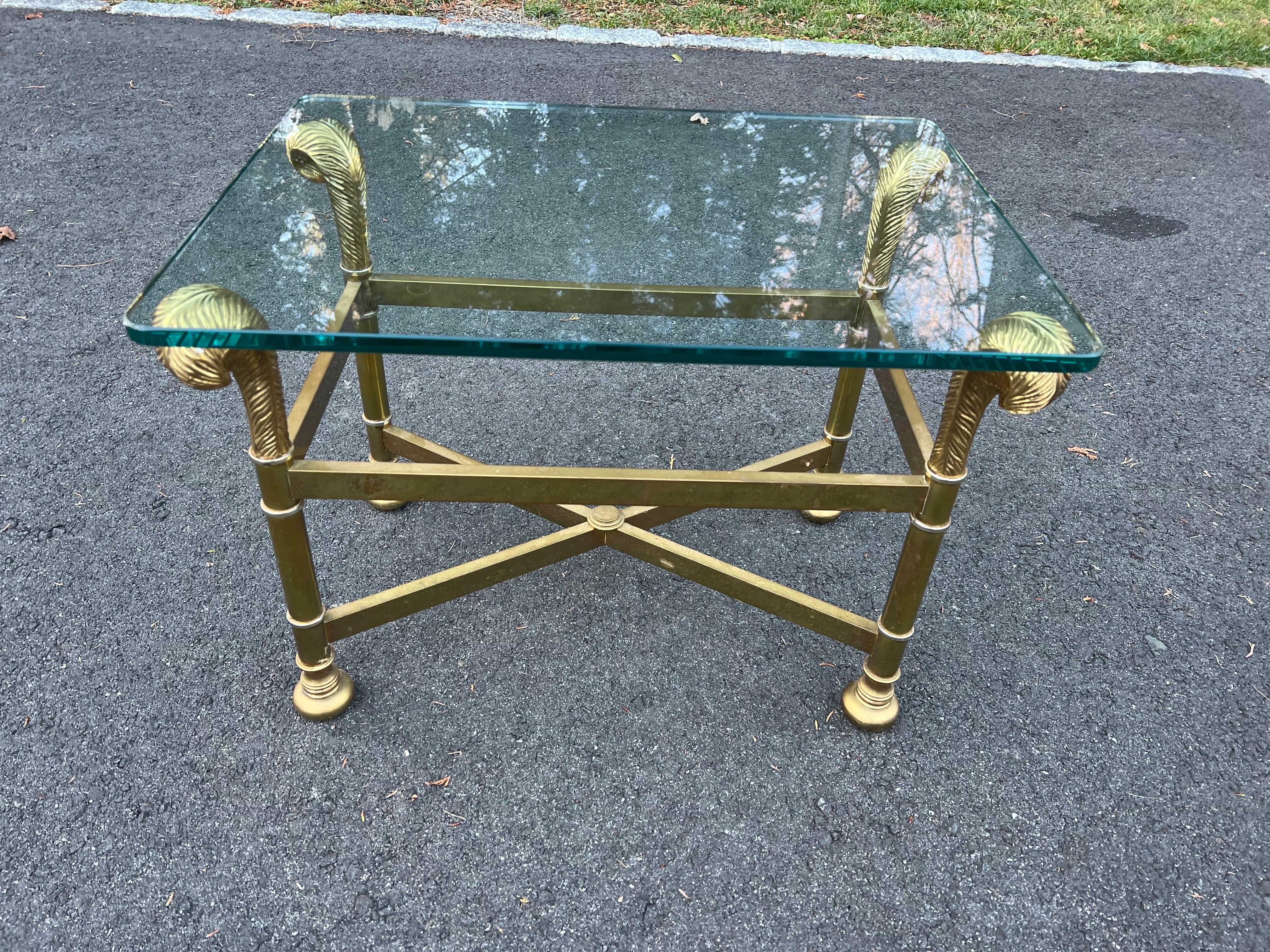 Hollywood Regency Small Low Side Table 4