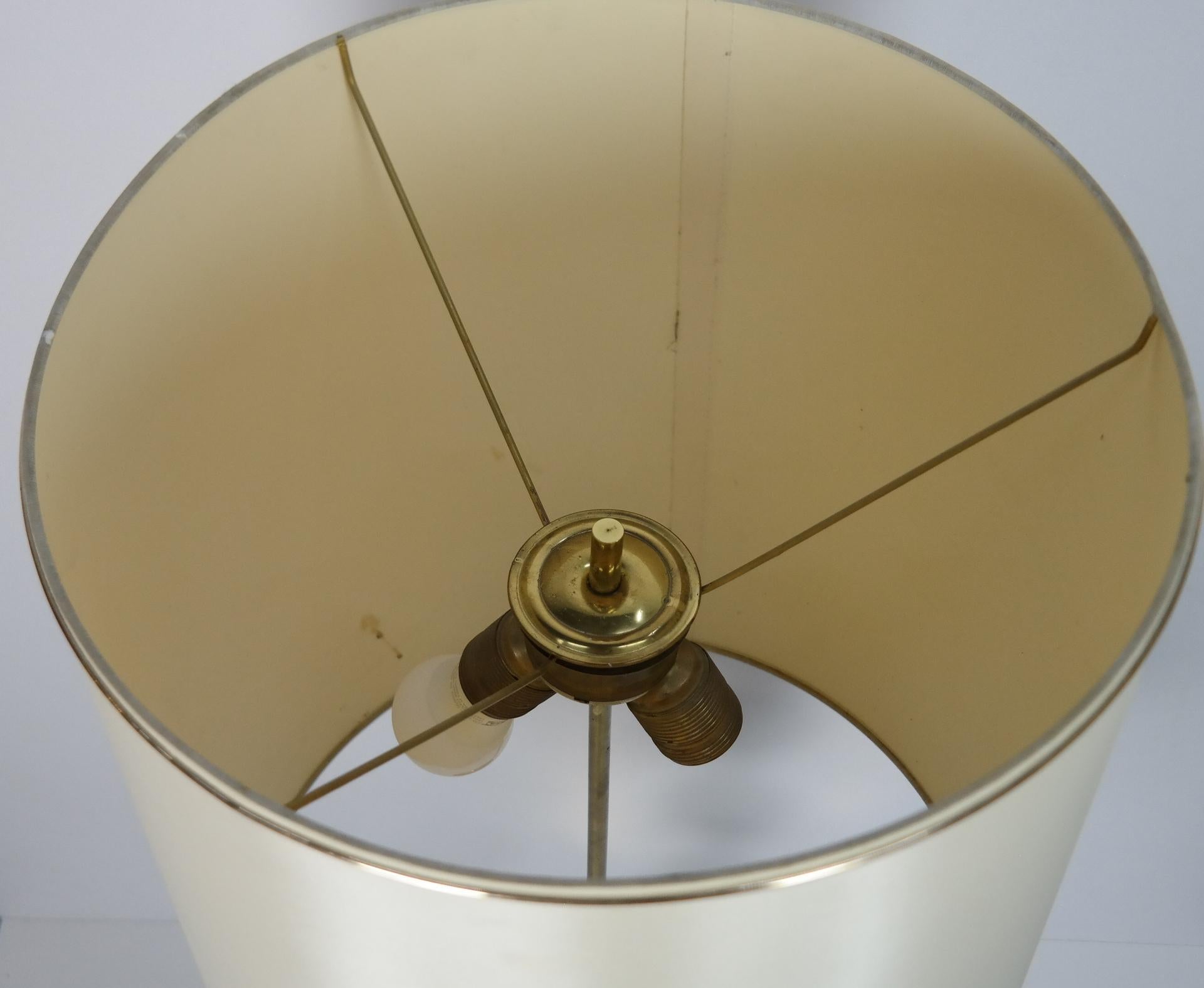 Hollywood Regency Style Brass Table Lamp, 1960s 1