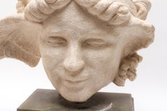 Hollywood Regency Style Bust of a Winged Woman